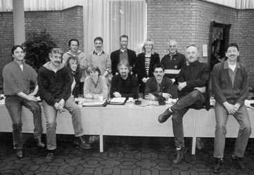 De SP-fractie in 1998.