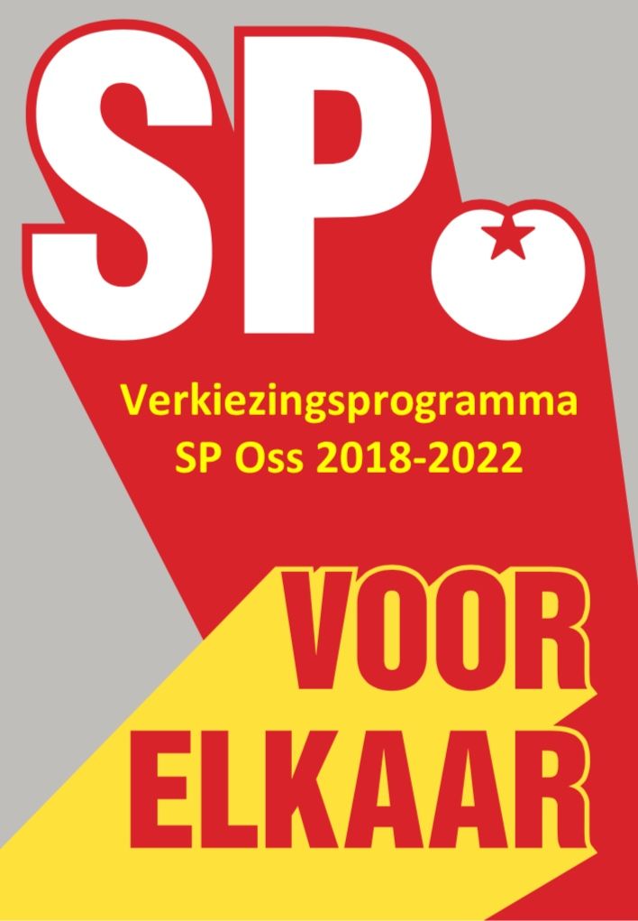 Overhandiging SPverkiezingsprogramma SP Oss