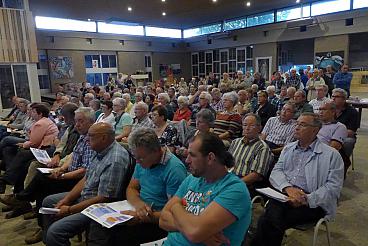 De avond werd goed bezocht door ruim 150 mensen.